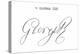 Signature of King George III-null-Premier Image Canvas