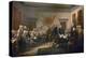 Signing the Declaration of Independence, July 4th, 1776-John Trumbull-Premier Image Canvas