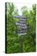 Signpost Near Flam, Norway, Scandinavia, Europe-Amanda Hall-Premier Image Canvas