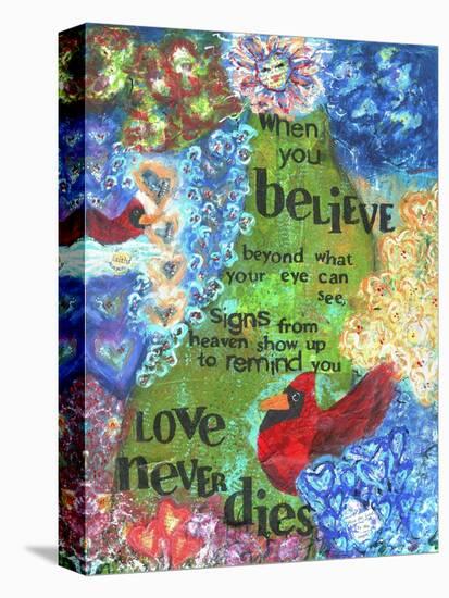 Signs From Heaven-Cherie Burbach-Stretched Canvas