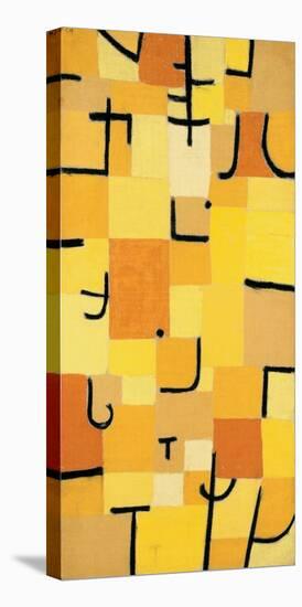 Signs in Yellow-Paul Klee-Stretched Canvas