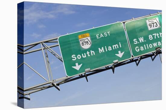 Signs, South Miami, Florida Keys, Florida, Usa-Axel Schmies-Premier Image Canvas