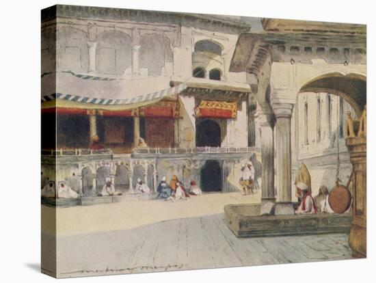 Sikh Temple Amritsar Interior of the Golden Temple-Mortimer Menpes-Premier Image Canvas