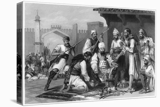 Sikh Troops Dividing the Spoils Taken from Mutineers , 1857-null-Premier Image Canvas