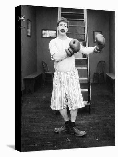 Silent Film Still: Boxing-null-Premier Image Canvas