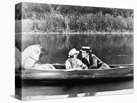 Silent Film Still: Couples-null-Premier Image Canvas