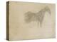 Silhouette d'un cheval, de profil à droite-Georges Seurat-Premier Image Canvas