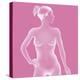 Silhouette of a Woman-Caroline Arquevaux-Premier Image Canvas