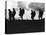 Silhouetted British Troops on the Horizon-Robert Hunt-Premier Image Canvas