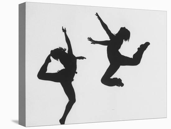 Silhouettes of Dancers Diane Sinclair and Ken Spaulding-Gordon Parks-Premier Image Canvas