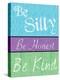 Silly Honest Kind-Lauren Gibbons-Stretched Canvas