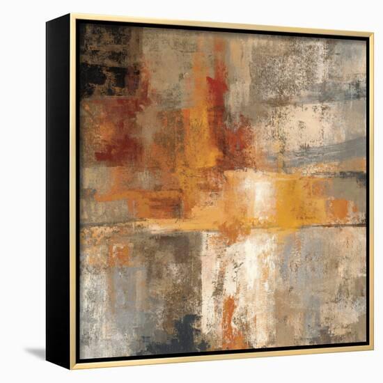 Silver and Amber Crop-Silvia Vassileva-Stretched Canvas