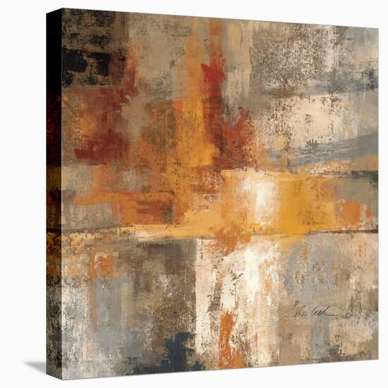 Silver and Amber Crop-Silvia Vassileva-Stretched Canvas