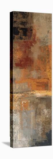 Silver and Amber Panel II-null-Stretched Canvas