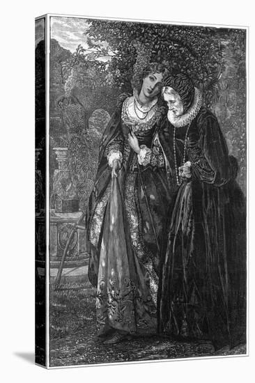 Silver and Gold-Arthur Hughes-Premier Image Canvas