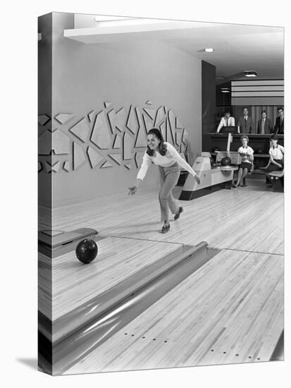 Silver Blades Bowling Alley, Sheffield, South Yorkshire, 1965-Michael Walters-Premier Image Canvas