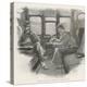 Silver Blaze Holmes and Watson in a Railway Compartment-Sidney Paget-Premier Image Canvas