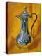 Silver Coffee Pot 2021 (oil)-Tilly Willis-Premier Image Canvas