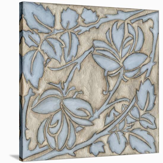 Silver Filigree IX-Megan Meagher-Stretched Canvas