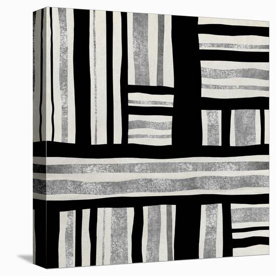 Silver Groove II-Ellie Roberts-Stretched Canvas