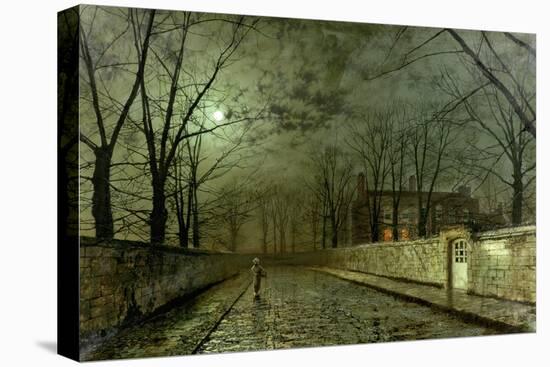 Silver Moonlight, 1880-John Atkinson Grimshaw-Premier Image Canvas