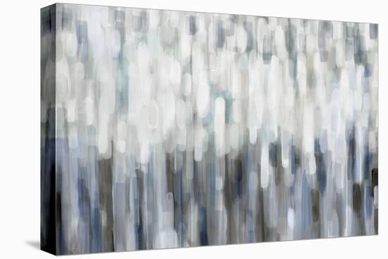 Silver Rain-Karen Lorena Parker-Stretched Canvas