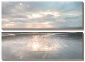 Silver Sands-Assaf Frank-Stretched Canvas