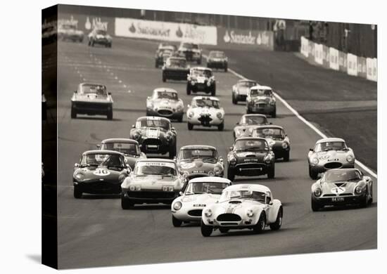 Silverstone Classic Race-Gasoline Images-Stretched Canvas