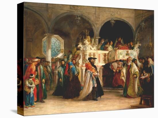 Simchat Torah, Livorno, 1850-Solomon Alexander Hart-Premier Image Canvas