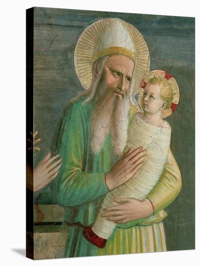 Simeon with the Christ Child, Detail from the Presentation in the Temple, 1442-Fra Angelico-Premier Image Canvas