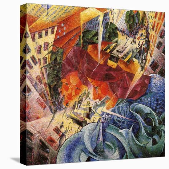 Simultaneous Visions-Umberto Boccioni-Premier Image Canvas