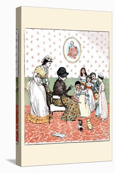 Sing a Song of Sixpence; Poem Related to Children by a Elderly Woman-Randolph Caldecott-Stretched Canvas