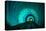 Singapore. Colorful Railroad Tunnel under a River-Jaynes Gallery-Premier Image Canvas