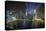 Singapore. Downtown Overview at Night-Jaynes Gallery-Premier Image Canvas