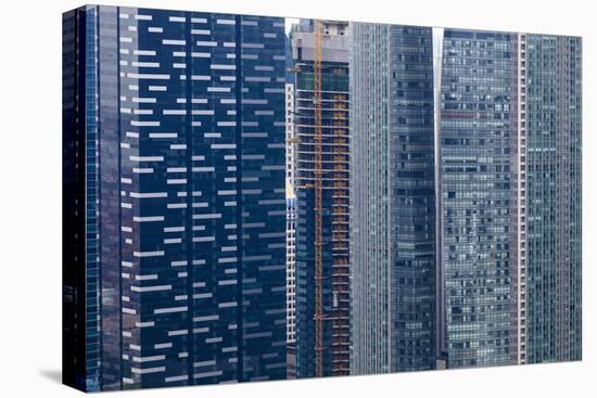 Singapore Skyscraper Detail at Marina Bay-Harry Marx-Premier Image Canvas
