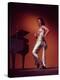 Singer and Actress Dorothy Dandridge Posing by a Piano-Ed Clark-Premier Image Canvas