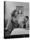 Singer Jo Stafford Working on Music with Her Husband, Arranger Paul Weston-Allan Grant-Premier Image Canvas