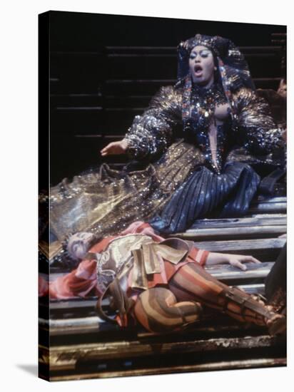 Singer Leontyne Price in Opera "Antony and Cleopatra" at the Opening of the New Metropolitan Opera-Michael Rougier-Premier Image Canvas