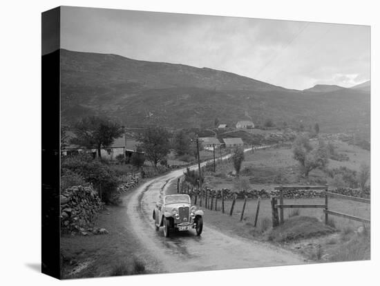 Singer Nine Sports of Miss MC Sherer competing in the RSAC Scottish Rally, 1936-Bill Brunell-Premier Image Canvas