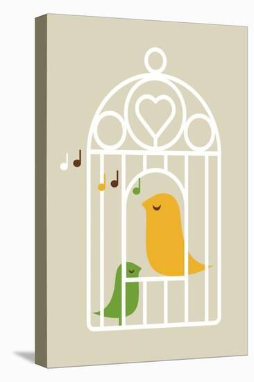 Singing Birds 2-Dicky Bird-Premier Image Canvas