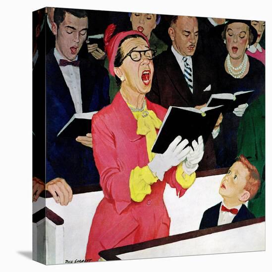 "Singing Praise", March 7, 1959-Richard Sargent-Premier Image Canvas