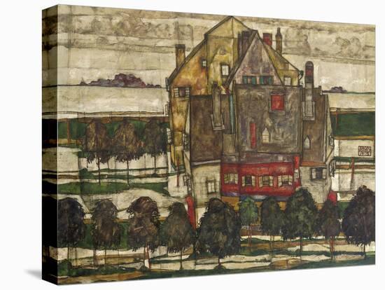 Single Houses, 1915-Egon Schiele-Premier Image Canvas