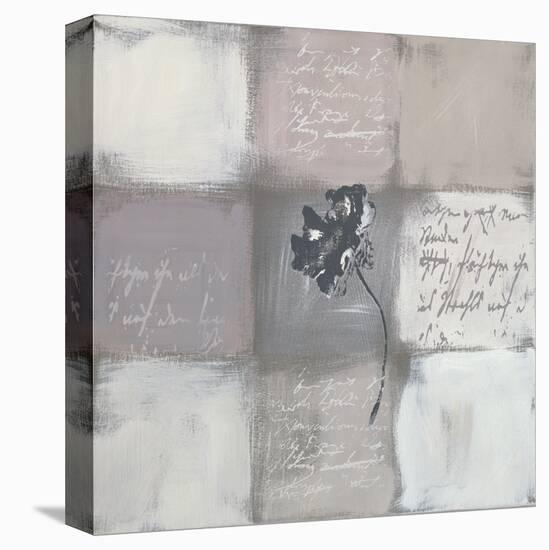 Single Poppy-Anna Flores-Stretched Canvas