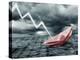 Sinking Euro Ship. Crisis Concept-egal-Premier Image Canvas