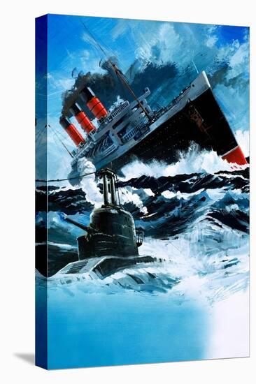 Sinking of the Lusitania-null-Premier Image Canvas