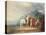 Sioux Camp Scene-Alfred Jacob Miller-Premier Image Canvas