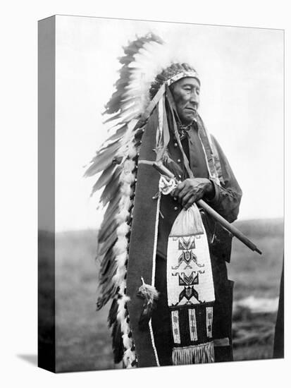 Sioux Chief, C1905-Edward S^ Curtis-Premier Image Canvas