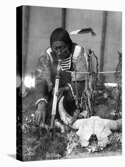 Sioux Medicine Man, c1907-Edward S. Curtis-Premier Image Canvas