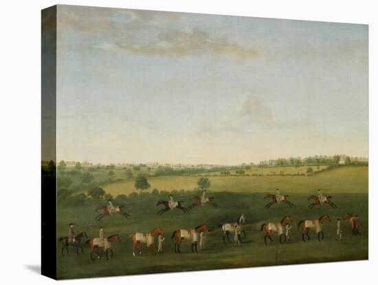 Sir Charles Warre Malet's String of Racehorses at Exercise-Francis Sartorius-Premier Image Canvas