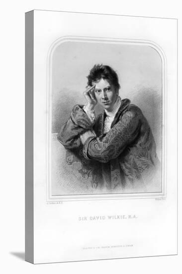 Sir David Wilkie, Scottish Painter-William Holl II-Premier Image Canvas